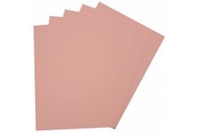 23510 - Caoutchouc Mousse - 5 Feuilles - 2 mm - Environ 29 x 40 cm - Chamois - Ideal pour de Nombreux travaux de Bricolage