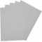 23580 - Caoutchouc mousse - 5 feuilles - 2 mm - Environ 29 x 40 cm, gris clair, ideal pour de nombreux de bricolage