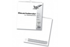 bricolage Calendrier de duree/23600 23 x 24 cm Blanc/Noir