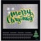 Calendrier 23690 pour toutes les annees, a  decorer, 23 x 24 cm, noir/argent