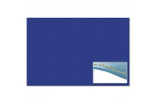 Lot de 10 : 510336 - Feutre de Bricolage 3,5 mm, env. 30 x 45 cm, 1 Feuille d'outremer, indeformable, sans Colle, ideal pour de 
