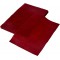 520422 - Feutre de Bricolage avec Laine Fine de qualite superieure, 10 Feuilles, 150 g/m², 20 x 30 cm, Rouge fonce, Finition san