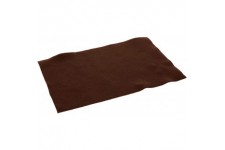 520485 - Feutre de Bricolage avec Laine Fine de qualite superieure, 10 Feuilles, 150 g/m², 20 x 30 cm, Marron Chocolat, Finition