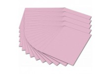 Carton Photo 614/50 26-300 g/m², DIN A4, 50 Feuilles, Rose