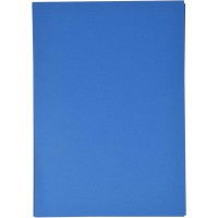 Feuilles cartonnees Folia 300 g/m², Format A4, noir, Carton, Bleu (34 ), 50 Bogen