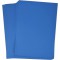 Feuilles cartonnees Folia 300 g/m², Format A4, noir, Carton, Bleu (34 ), 50 Bogen