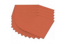 614 50/40 Fotokarton 300 g/m², Format A4, Orange, 50 Feuilles