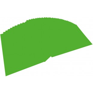 Feuilles cartonnees 300 g/m², Format A4, noir, Carton, vert, 50 Bogen