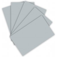 614/50 61 Lot de 50 feuilles cartonnees DIN A4 300 g/m² Argente brillant Pour bricoler et creer des cartes, des photos de fenetr