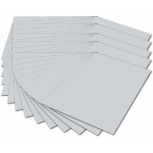 Carton Photo 614/50 80-300 g/m², DIN A4, 50 Feuilles, Gris Clair