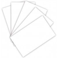 - Lot de 100 Feuilles de Papier cartonne Blanc 220 g/m² -Format A4, 10263306