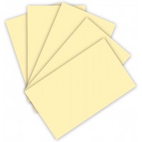 - Lot de 100 Feuilles de Papier cartonne 220 g/m² Jaune Paille Format A4, 10263310