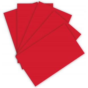 - Lot de 100 Feuilles de Papier cartonne 220 g/m² -Rouge Vif-Format A4-pour de Nombreux travaux manuels, 10263314