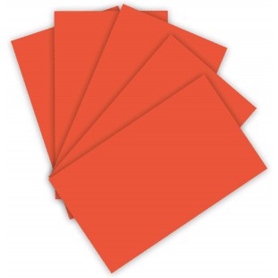 6122/4/40 Lot de 100 Feuilles de Papier cartonne 220 g/m² Orange Format A4