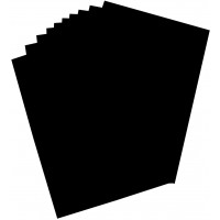 65800 Affiche Carton 48 x 68 cm, 10 Archet (Noir)