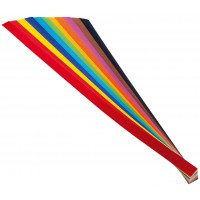 70215 tresse bande (B) 15 x (L) 500 mm, couleurs assorties