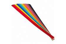 70215 tresse bande (B) 15 x (L) 500 mm, couleurs assorties