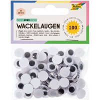 Wackelaugen 10mm rund 100er