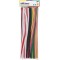 cure-pipes en fil chenille, 10 couleurs, diametre 8 mm et longueur 50 cm, ideal pour les enfants pour bricoler et cre