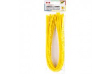 - Lot de 10 Fils Chenille Jaune Citron-Diametre : 8 mm-Longueur : 50 cm-Ideal pour Les Enfants-pour bricoler des Animaux, des Fi