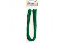 - Lot de 10 Fils Chenille Vert Mousse de 8 mm et 50 cm de Long-Ideal pour Les Enfants-pour bricoler des Animaux, des Figurines e