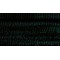 77890 - Fil chenille - 10 pieces en noir, diametre 8 mm et 50 cm de long, ideal pour les enfants pour bricoler et cr