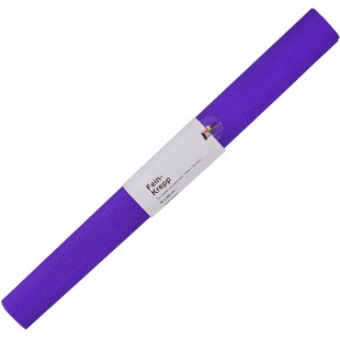 Papier crepon 500 mm x 2,5 m Violet fonce