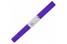 Papier crepon 500 mm x 2,5 m Violet fonce