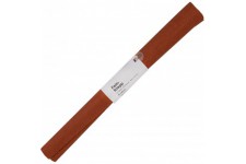 -10 crepon Marron-Chaque Rouleau Mesure Environ, 32 g/m², Papier tres elastique et Fin, avec Une Surface Rugueuse et