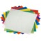 825 feuiilles de Papier Transparent a  Plier 42 g/m2, 500 Feuilles triees en 10 Couleurs, 10 x 10 cm