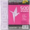 Folia 825 feuiilles de Papier Transparent a  Plier 42 g/m2, 500 Feuilles triees en 10 Couleurs, 15 x 15 cm