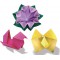 Pliable Feuilles 70 g/m², 100 Feuilles en 10 Couleurs Assorties, 12 cm