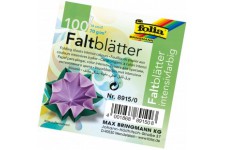 Pliable Feuilles 70 g/m², 100 Feuilles en 10 Couleurs Assorties, 15 cm