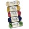901009 - Raffia Raphia Naturel, 5 Ensemble Je 50 g, Couleurs Assorties