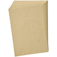 950410 Pack de 50 feuilles de papier peau d'elephant folia format A4 110 g/m² (Chamois) (Import Allemagne)