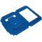 9834/5 - Lanterne rohlinge, en Carton ondule 3D, env. 14 x 14 x 18, 5 cm, 5 pieces, Bleu