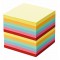 Bloc-notes cube, 9 x 9 x 9 cm Couleurs 