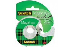 Scotch 3M Magic 810 11219 Rouleau de film adhesif invisible