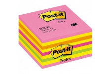 Post-It Cube Energie Intense 76 x 76mm 450 Feuilles