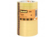 Lot de 10 : 3M 5081566 Klebeband rouleaux de ruban adhesif transparent 66 m x 15 mm