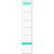 400039634-etiquettes pour dos de classeur avec logo imprime, auto-adhesives, 5 cm (blanc)