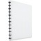 Burosysteme 61430WE Image Overhead Vario-Zipp Classeur a  anneaux avec 20 pochettes Blanc Format A4 235 x 310 mm