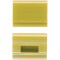Elba Vertic 100552072 onglets colores pour dossiers suspendus Elba Vertic Lot de 25/jaune