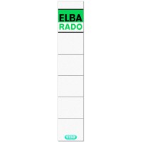 etiquettes pour dos de classeur, courtes et etroites 100420946 Ruckenschilder Rado, schmal und kurz, selbstklebend, 10