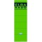 Rado, Large et etiquettes dos de 100420948 courte, autocollant, Lot de 10, Vert