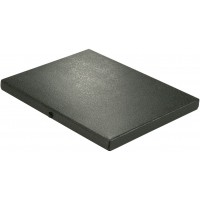 400000992 Porte-documents avec fermeture bouton pression (Capacite : 1 cm, pour environ 80 feuilles Format A4) 3 rabats, etiquet