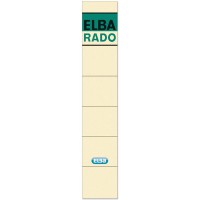 etiquettes pour dos de classeur, courtes et etroites 100420941 Ruckenschilder Rado, schmal und kurz, selbstklebend, 10