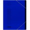 42495DB Chemise a elastiques en carton 450 g/m² 7 compartiments format A4 (Bleu fonce) (Import Allemagne)