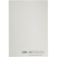 Lot de 10 : 100420914 etiquettes a encastrer en PVC pour dossiers suspendus Incolore Bande d'organisation, carton 160 g/m² Blanc