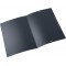 33490AZ chemises a elastiques en plastique PP 0,05 mm Anthracite Capacite env. 50 feuilles DIN A4 Chemise